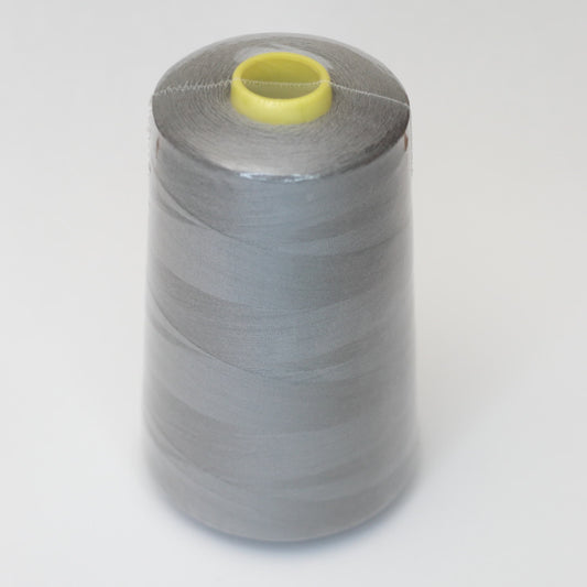 Mid-Grey 120s Overlock Thread 5000 Yards Cone