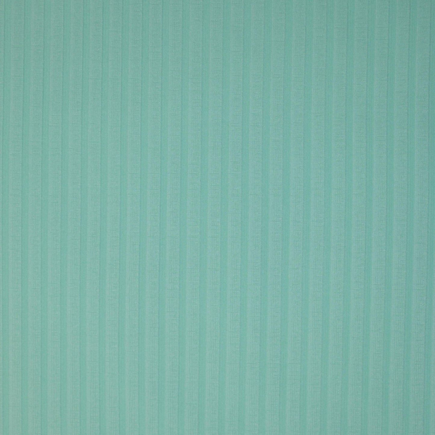 Mint Blue Ribbed Knit Jersey per/metre