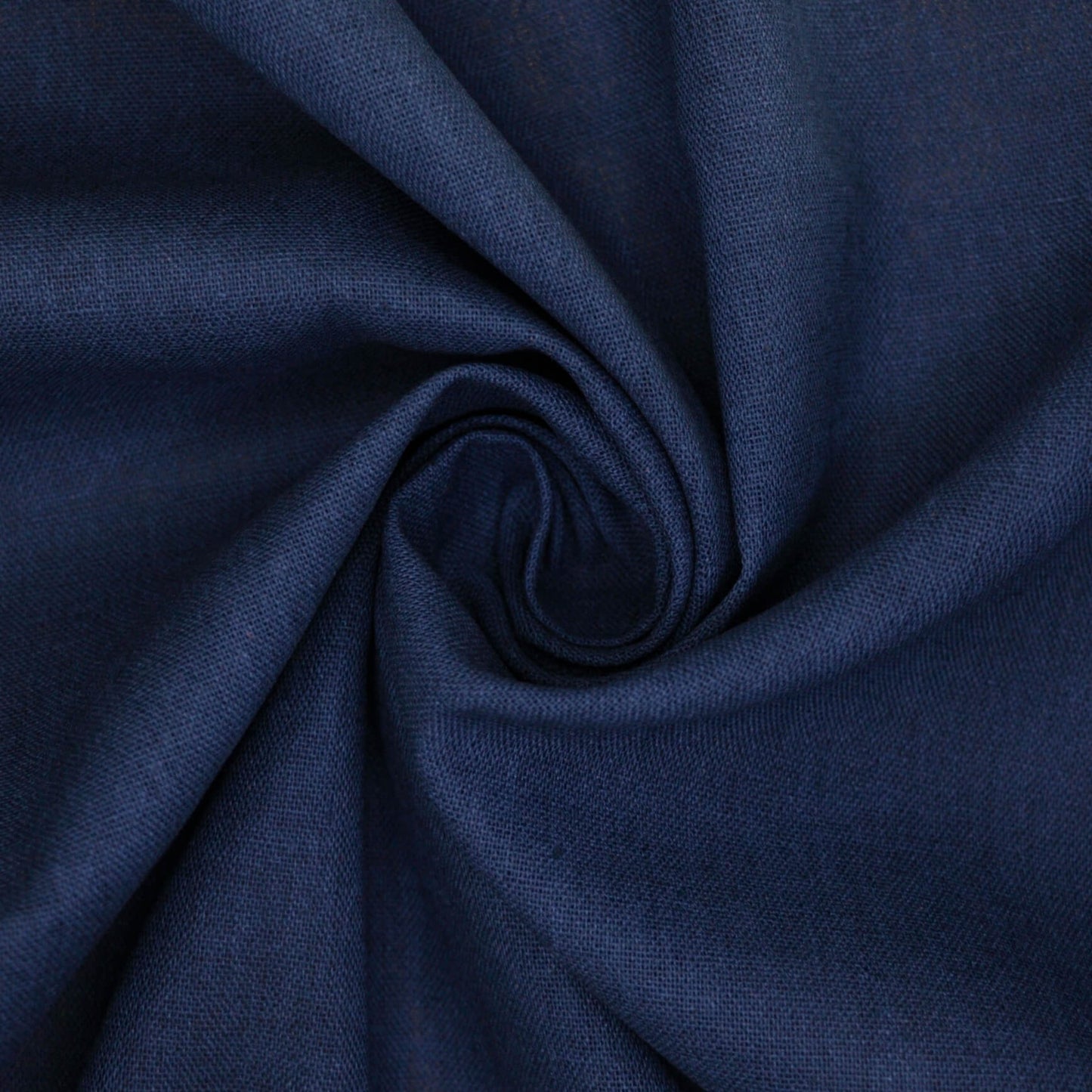 Navy Linen Mix per/metre