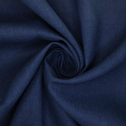 Navy Linen Mix per/metre