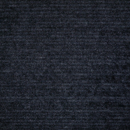 Navy Blue Knitted Corduroy Jersey per/metre