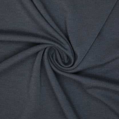 Navy Loopback Jersey per/metre