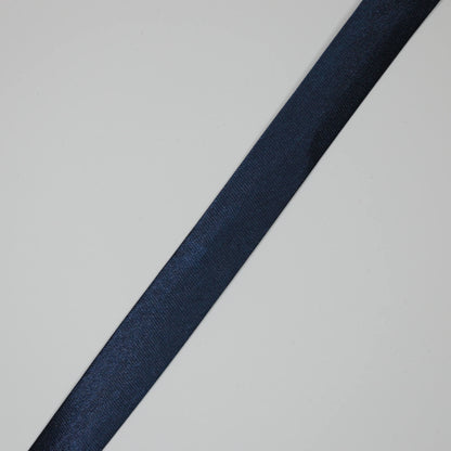 Navy Satin Folded Bias-Binding per/metre