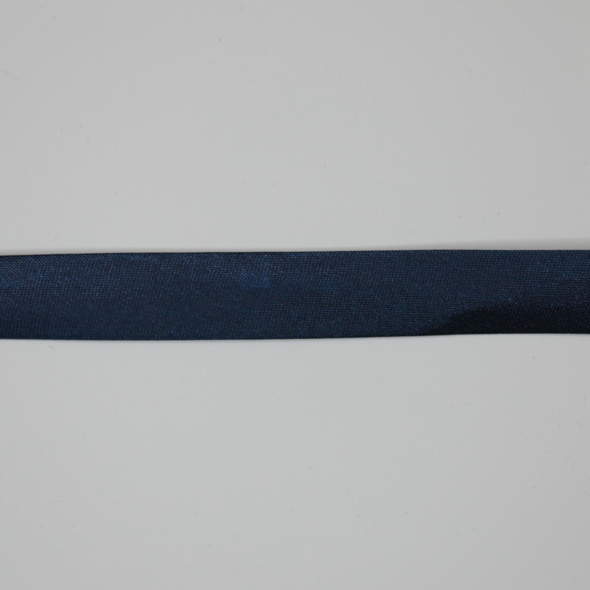 Navy Satin Folded Bias-Binding per/metre