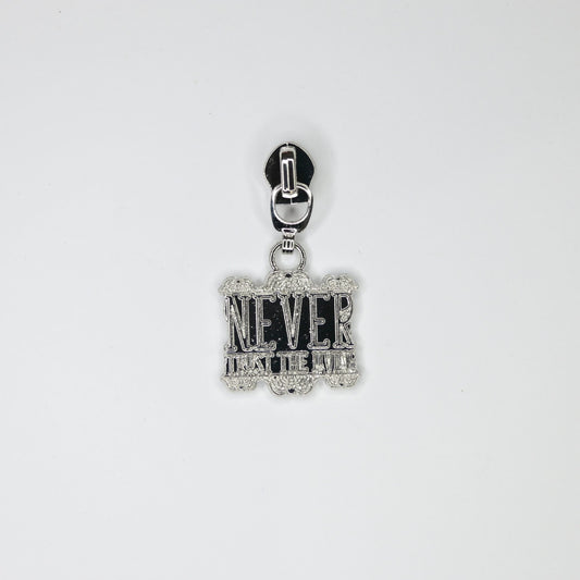 Never Trust The Living #5 Zipper Pull