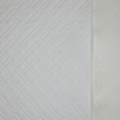 Off-White Quilted Jersey 1m