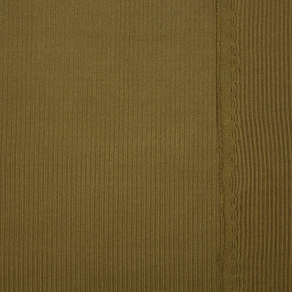 Olive Green Ribbed Jersey 1m