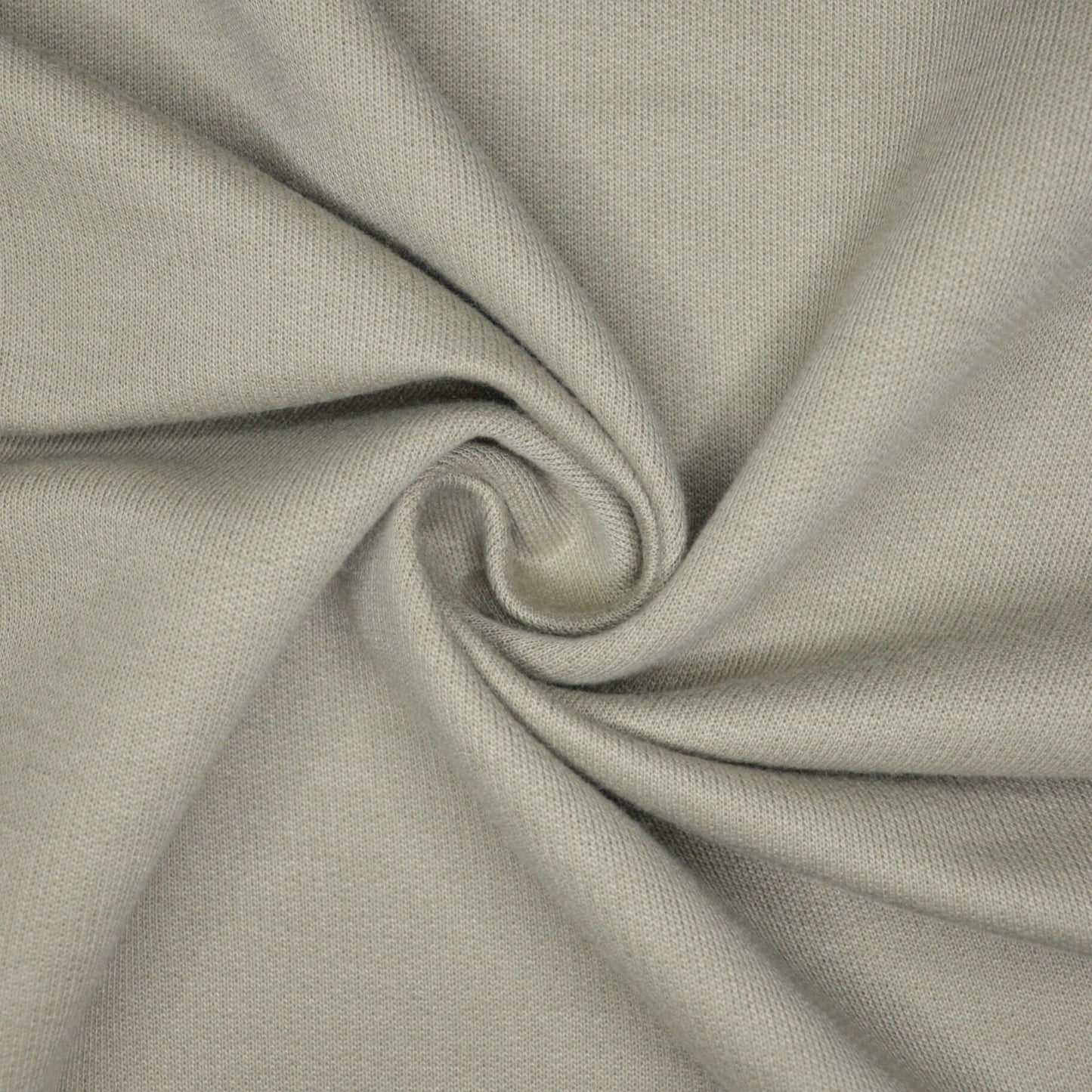 Olive Loopback Jersey per/metre