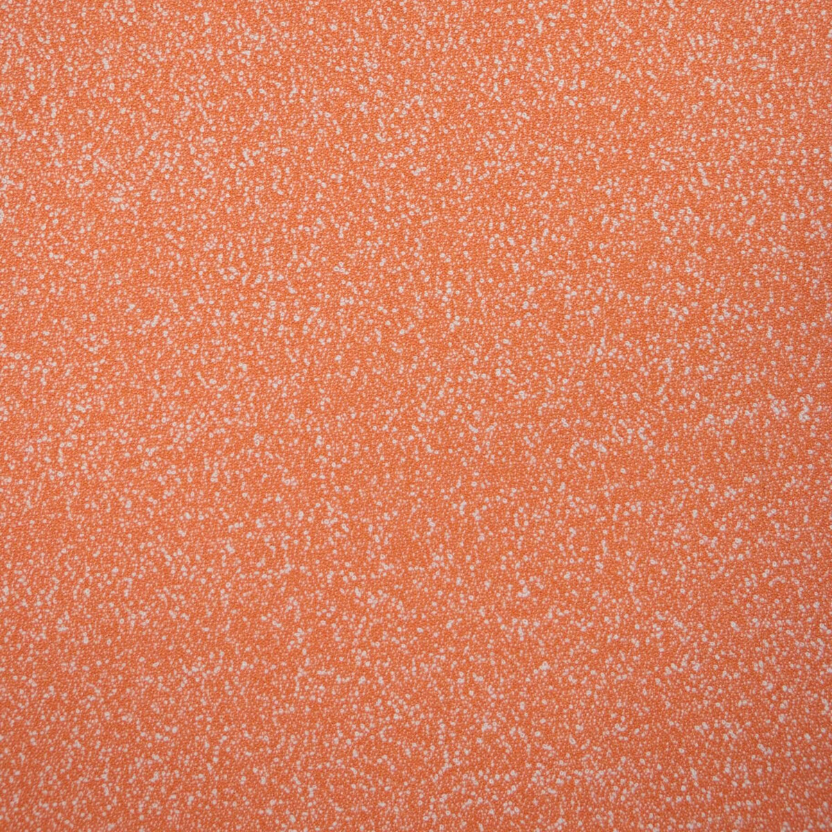 Orange & White Speckled Boucle per/metre