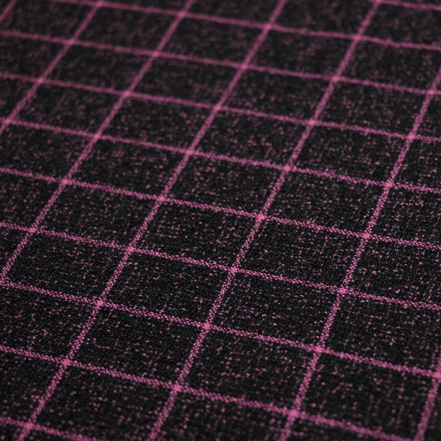 Pink Check Boucle 1m