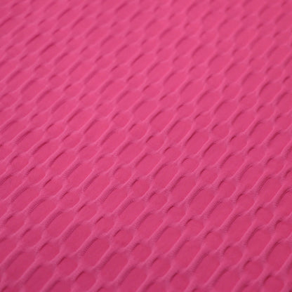 Pink Honeycomb Activewear Jersey per/metre