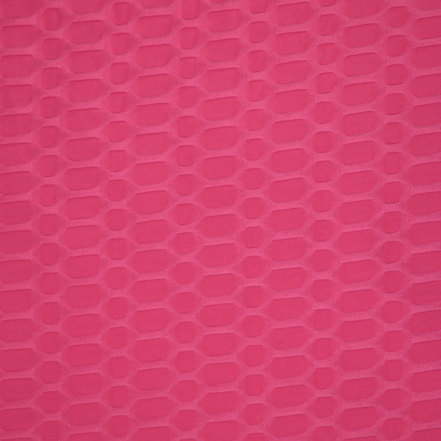 Pink Honeycomb Activewear Jersey per/metre