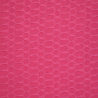 Pink Honeycomb Activewear Jersey per/metre