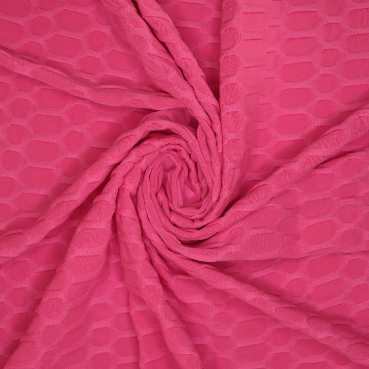 Pink Honeycomb Activewear Jersey per/metre