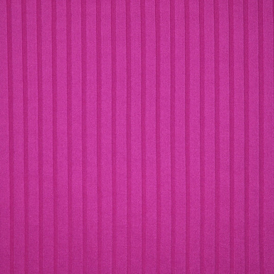 Pink Ribbed Jersey 1m