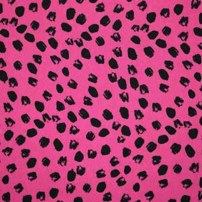 Pink Spot Moracain Crepe 1m