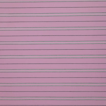 Pink Stripe Polycotton 1m