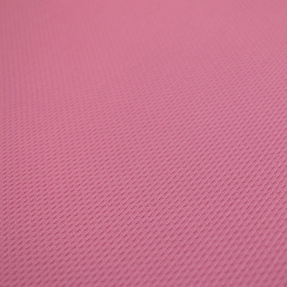 Pink Texture Rib Knit Jersey per/metre