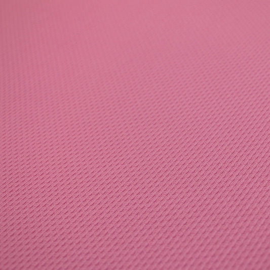 Pink Texture Rib Knit Jersey per/metre