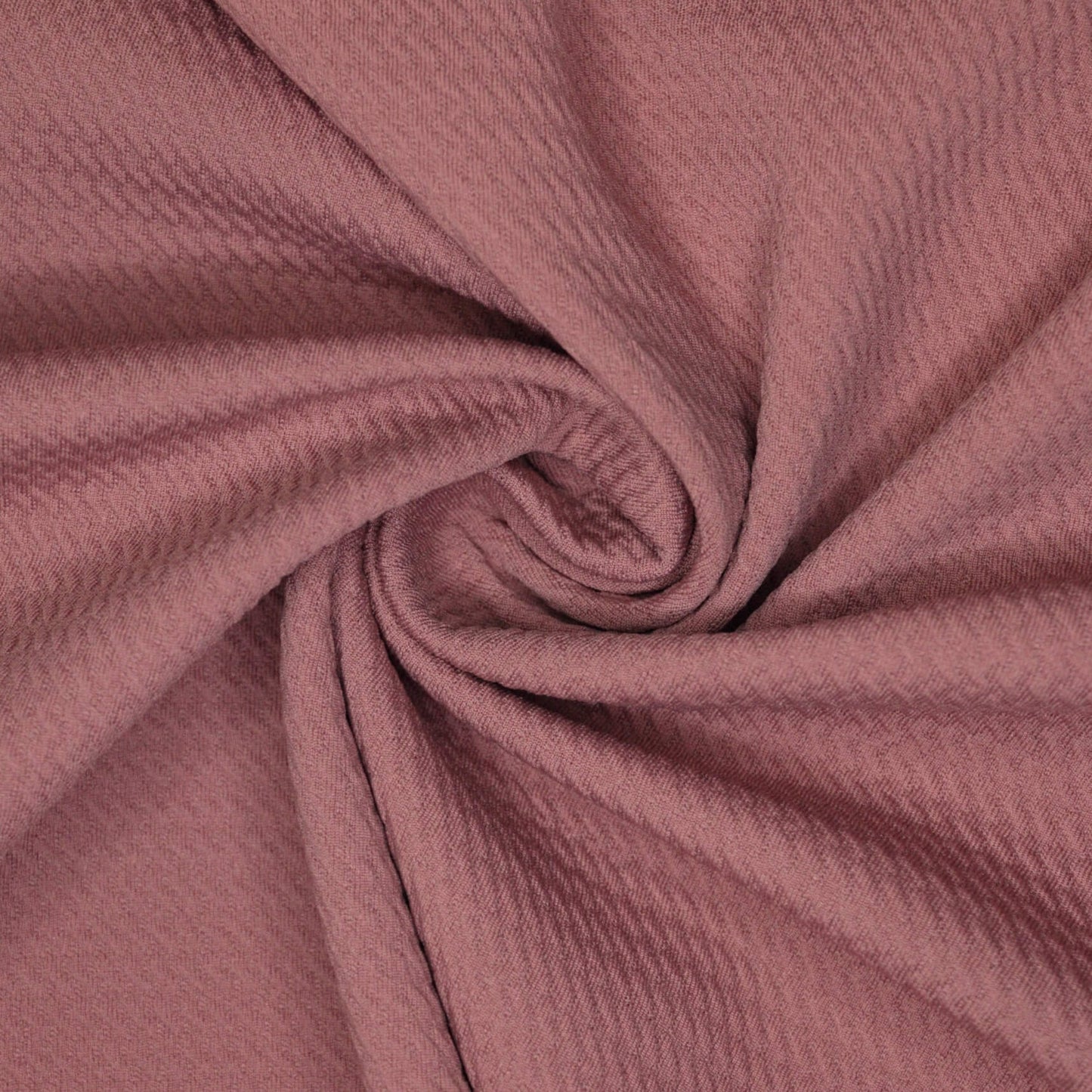 Pink Textured Double Knit Jersey per/metre
