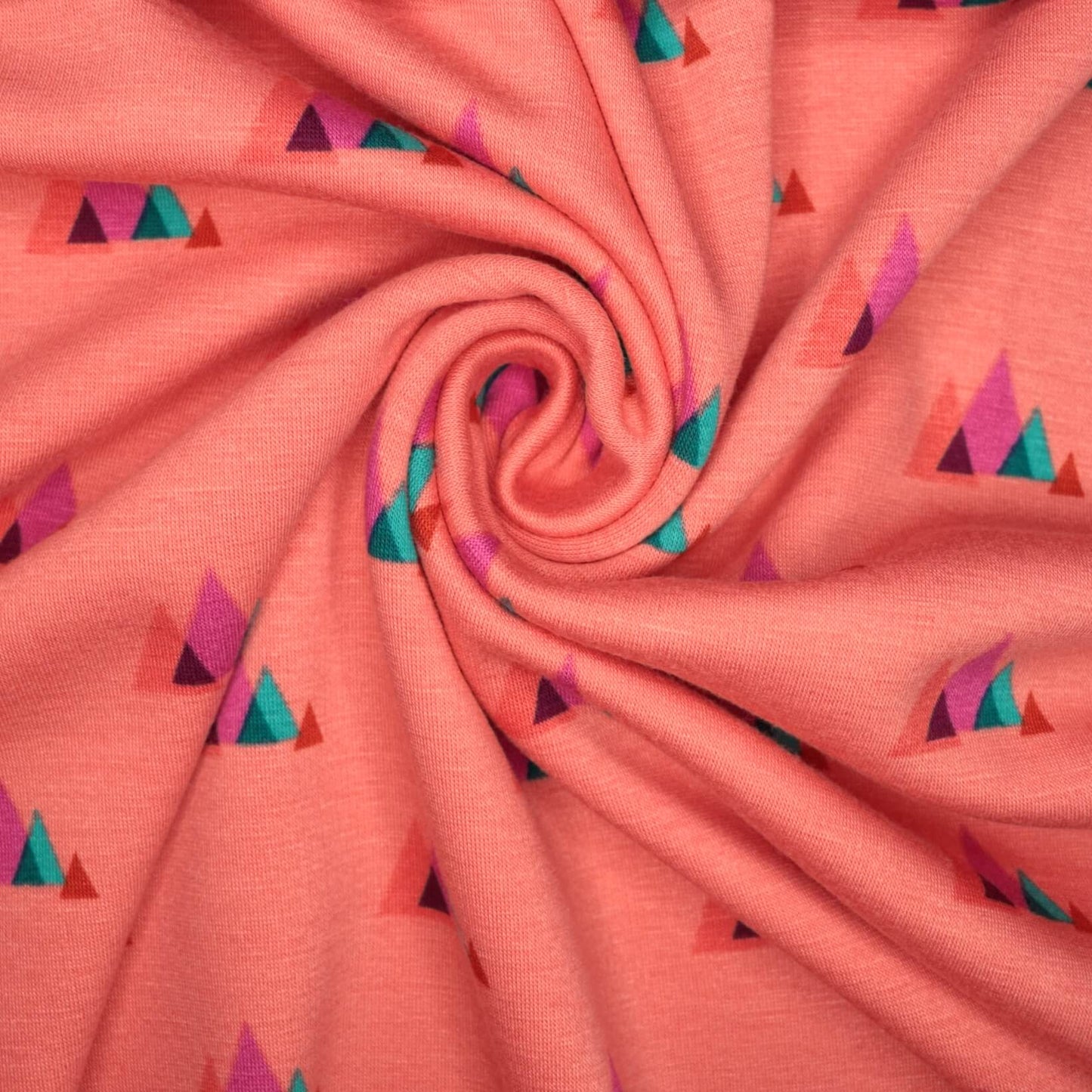 Pink Triangle Reversible Alpine Fleece 1m