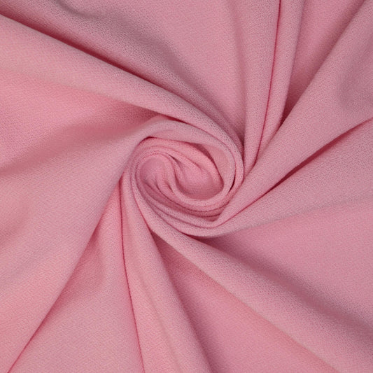 Pink Valentino Crepe per/metre