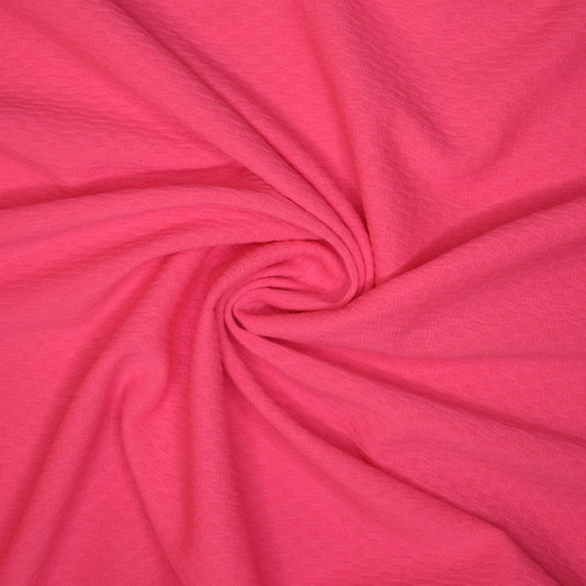 Pink Waffle Jersey 1m