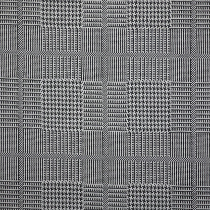 Plaid Houndstooth Knit Jersey per/metre