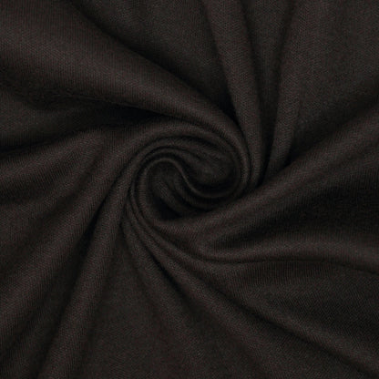 Plain Brown Interlock Jersey per/metre