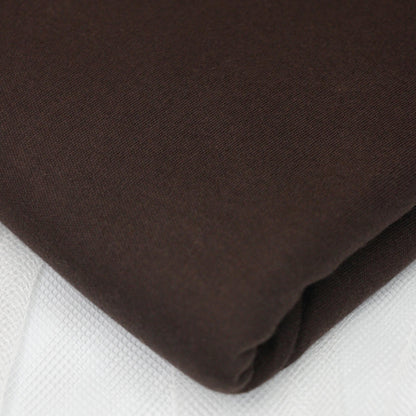 Brown fabric on a white background