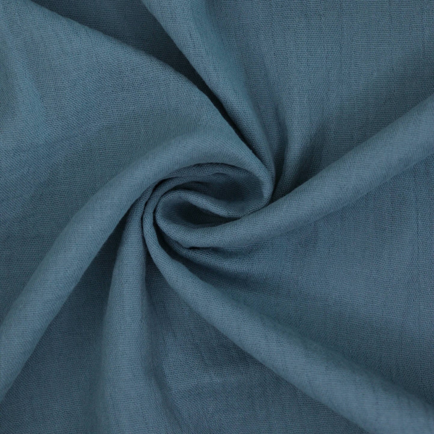 Plain Denim 100% Cotton Double Gauze half/metre