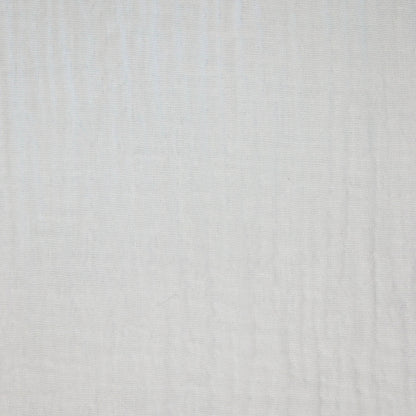 Plain White 100% Cotton Double Gauze half/metre