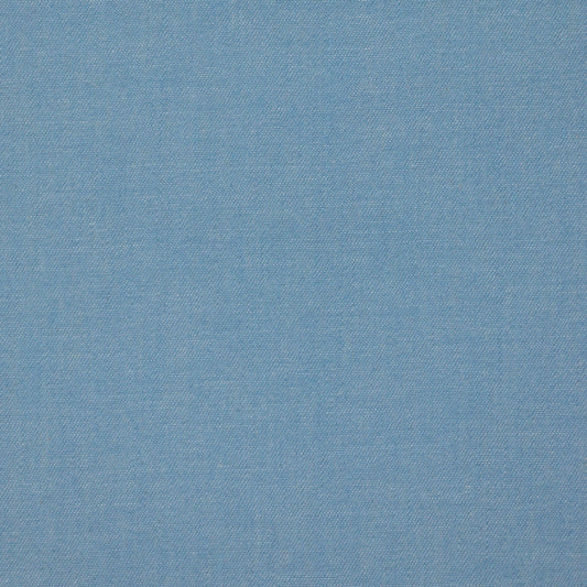 Plain Washed Chambray - Light Blue per/metre