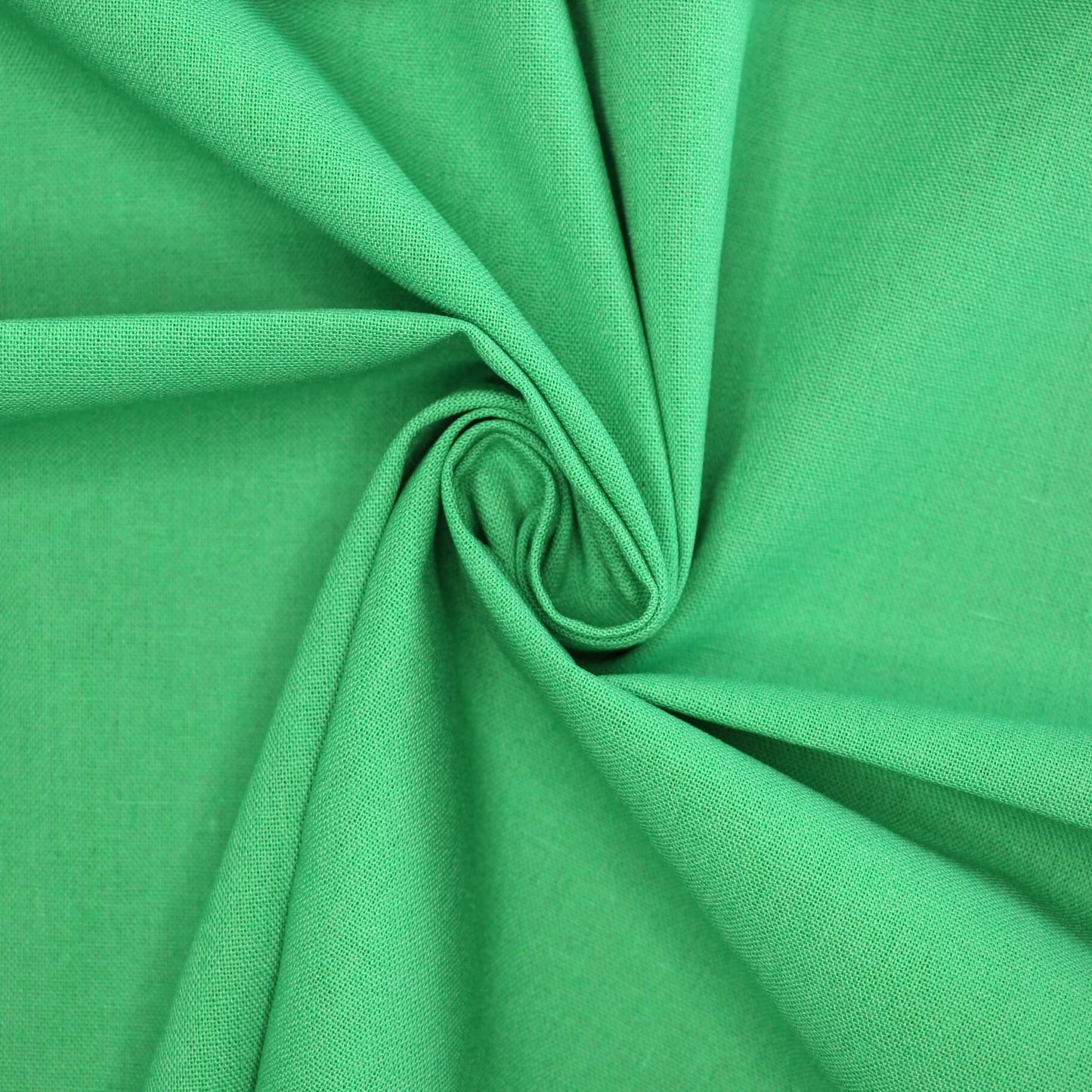 Plain Emerald Linen Mix 1m