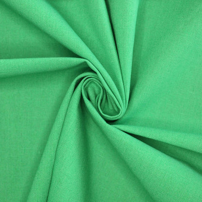 Plain Emerald Linen Mix 1m