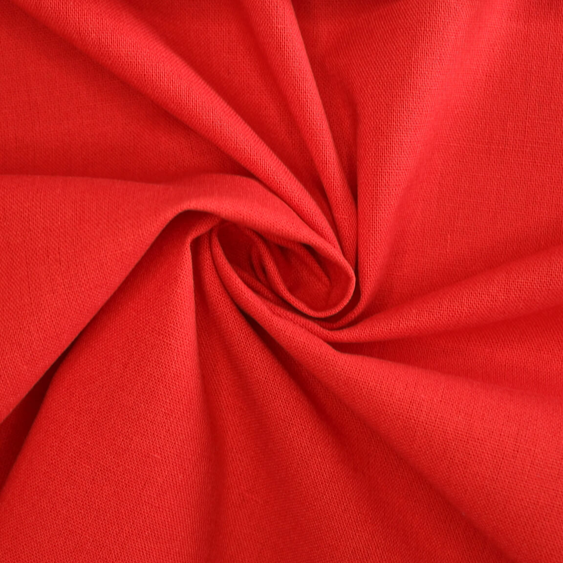 Plain Red Linen Mix 1m