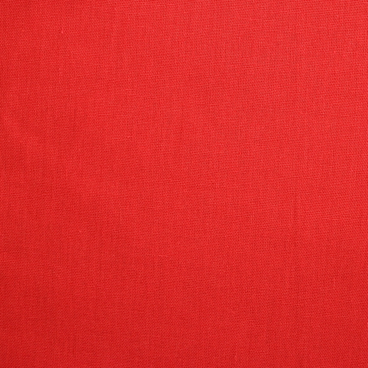 Plain Red Linen Mix 1m