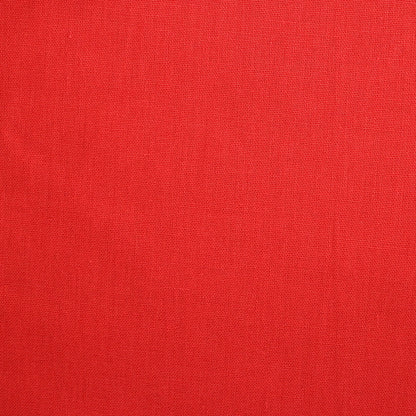 Plain Red Linen Mix 1m