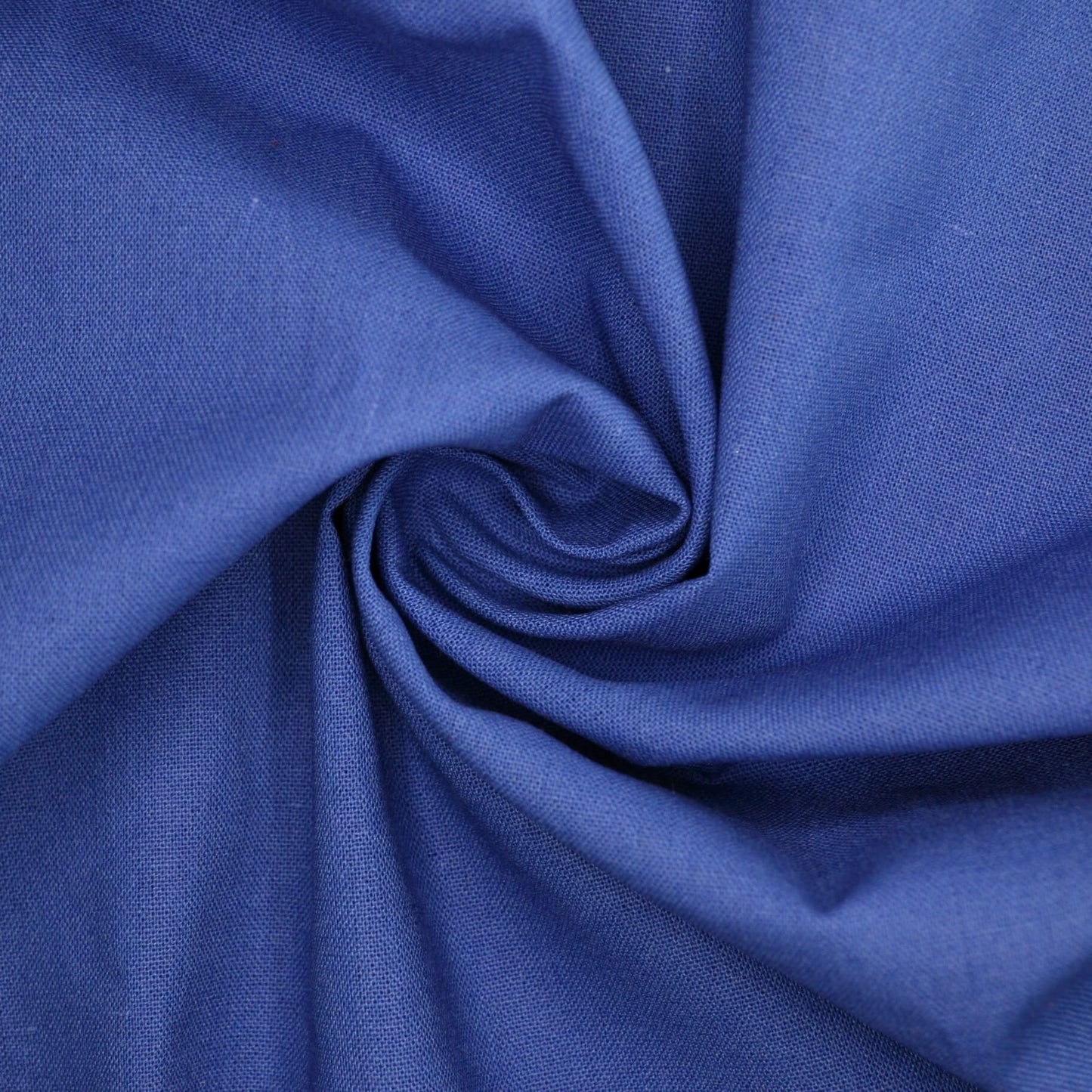 Plain Royal Blue Linen Mix 1m