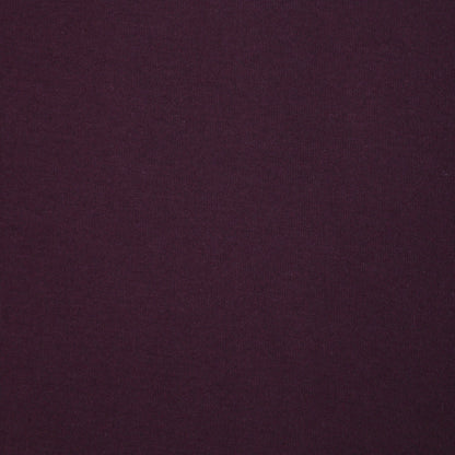 Plum Cotton Jersey per/metre