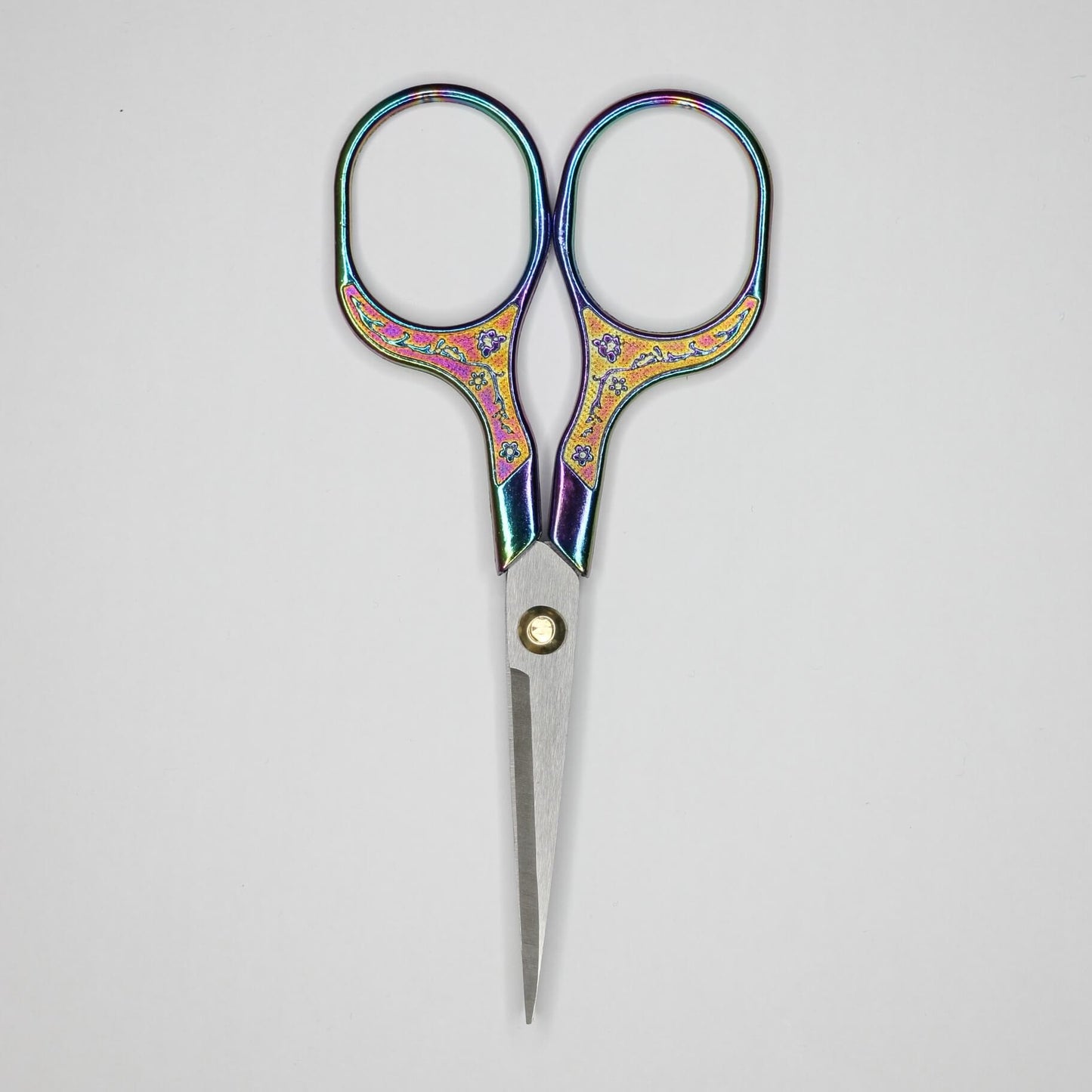 Plum Blossom Stainless Steel Embroidery Scissors