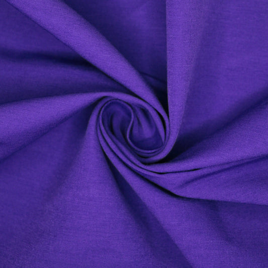 Purple Polycotton Bengaline 1m