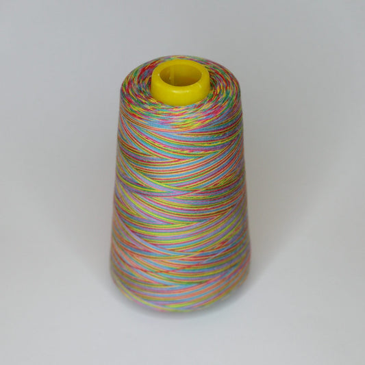 Rainbow Thread (Blue, Gold, Green, Red) 2700m Cone