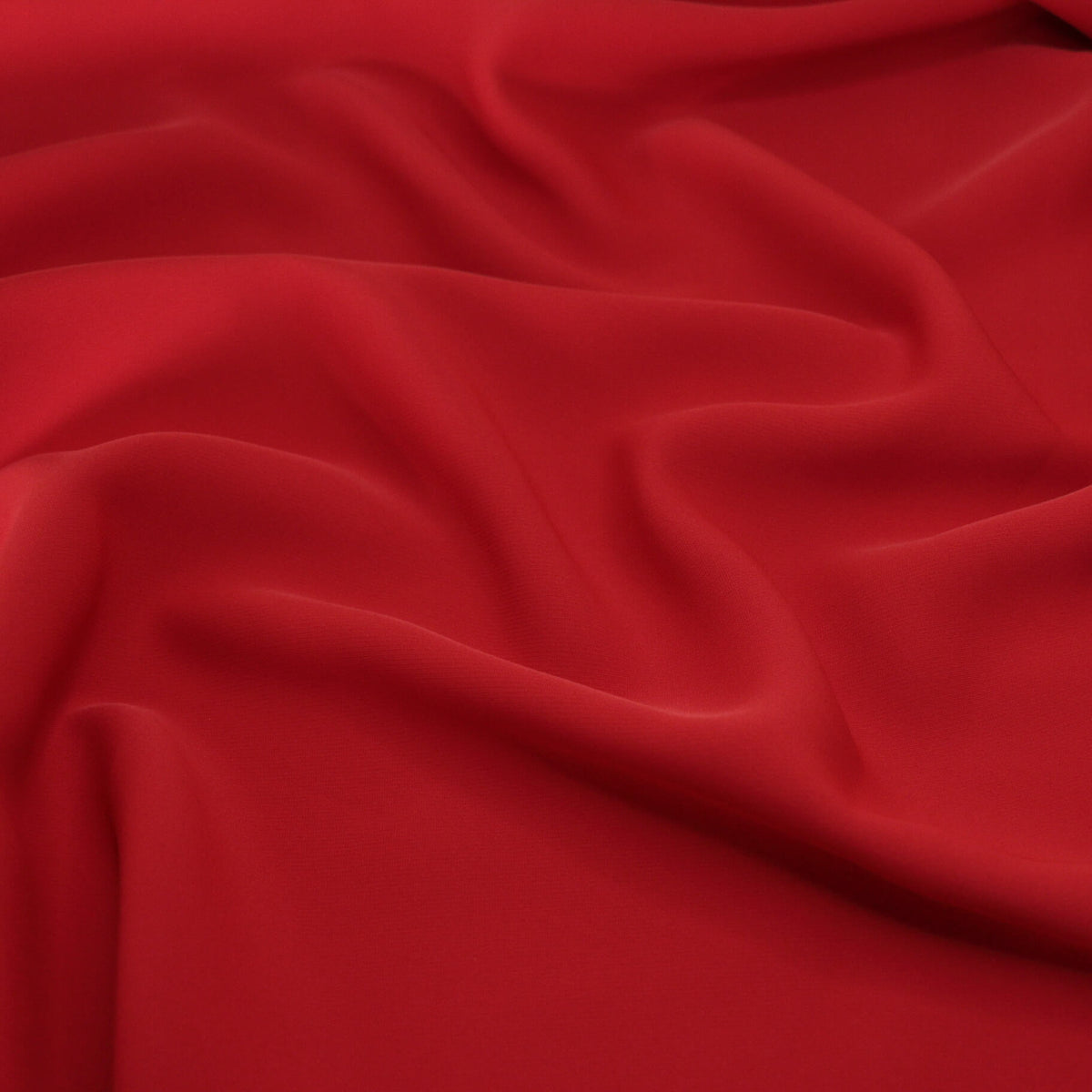 Red Crepe per/metre