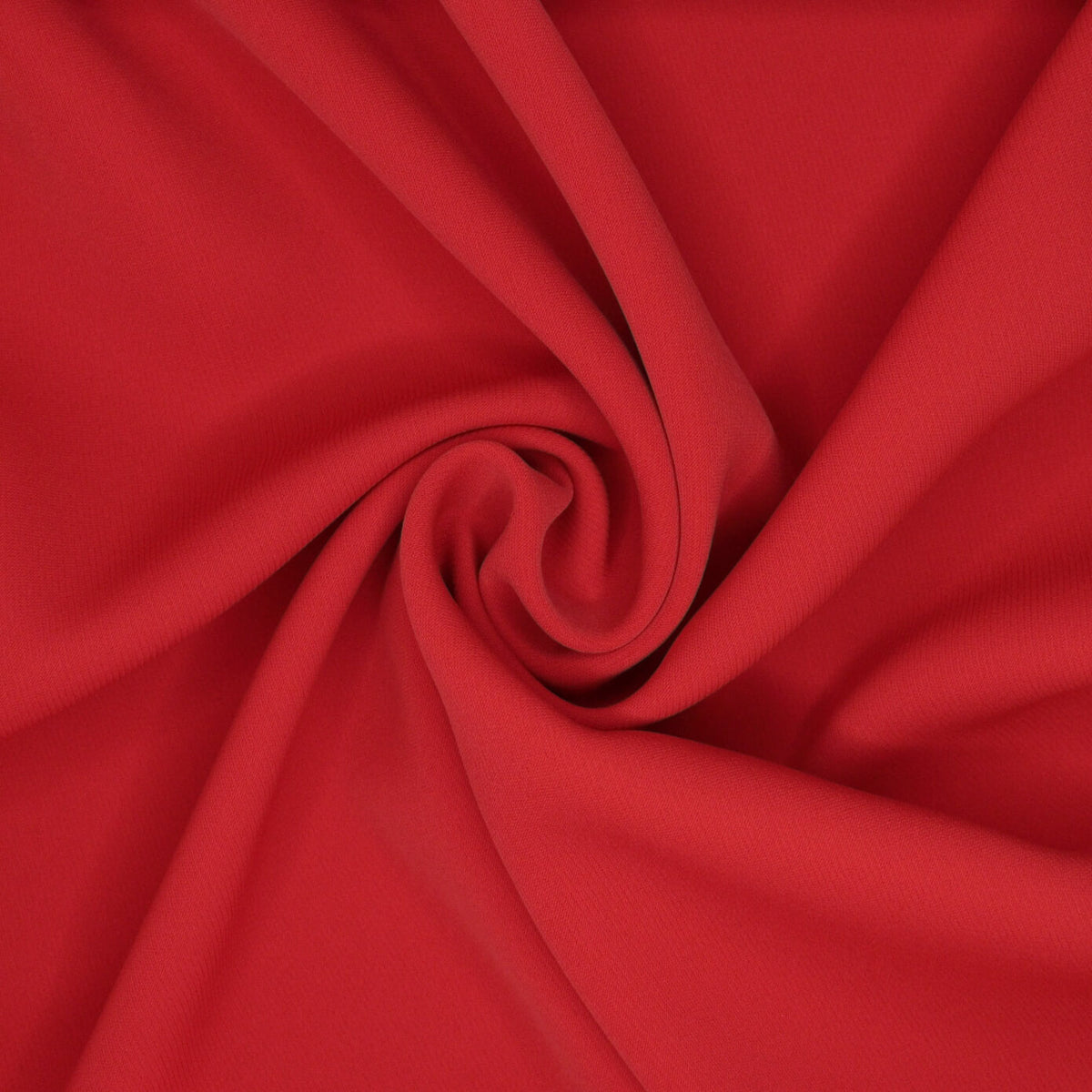 Red Crepe per/metre