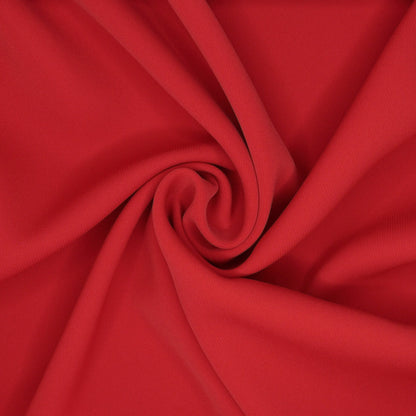 Red Crepe per/metre