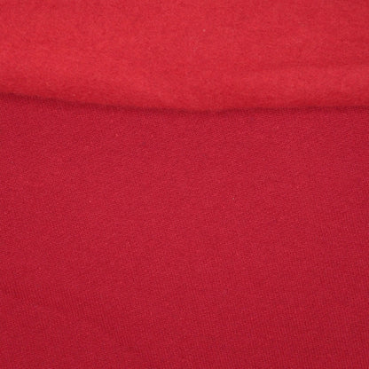 Red Fleece-Back Tubular Sweatshirt 1m