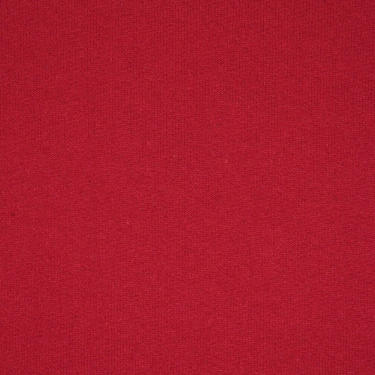 Red Fleece-Back Tubular Sweatshirt 1m