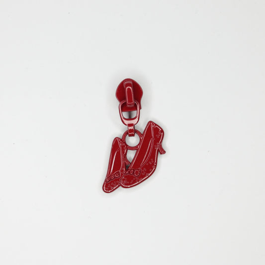 Red Heels #5 Zipper Pull