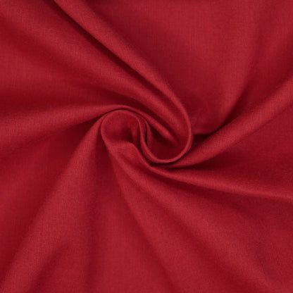 Red Lightweight Cotton per/metre